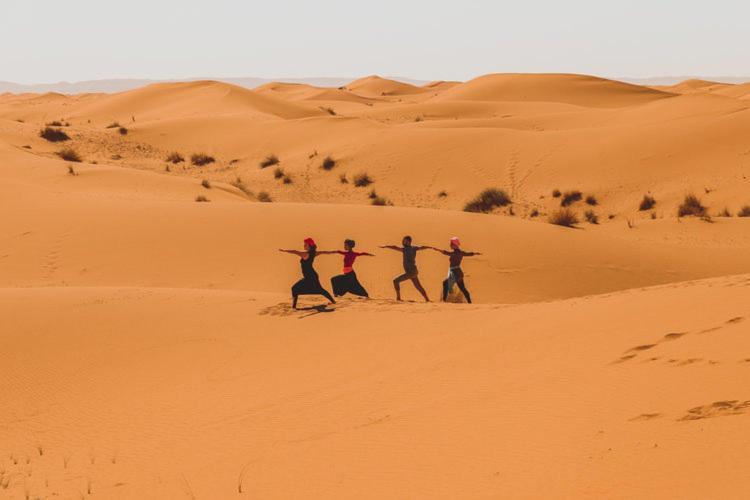 Auberge la Palmeraie M'Hamid Bagian luar foto