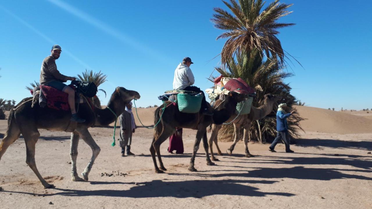 Auberge la Palmeraie M'Hamid Bagian luar foto